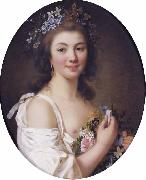 Francois Lemoine Madame de Genlis oil painting artist